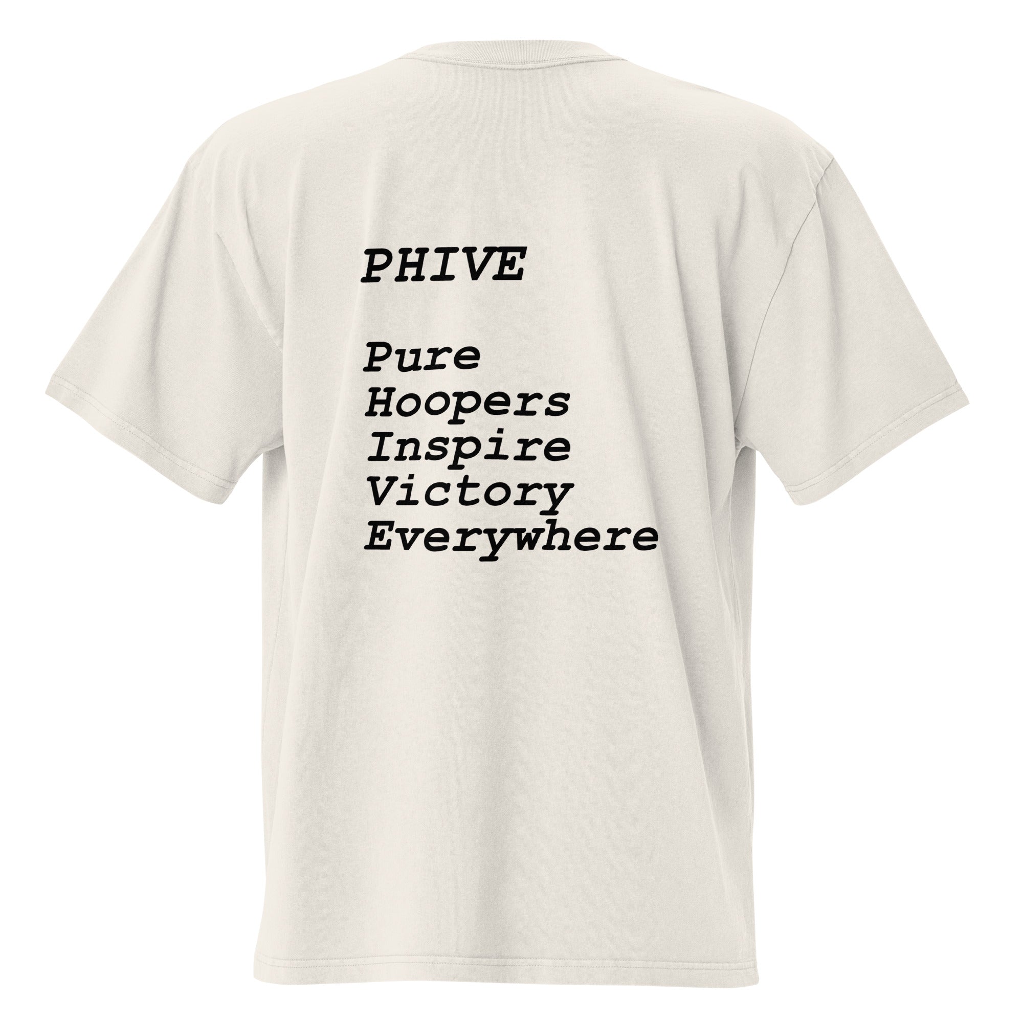 PHIVE HOOPS OVERSIZED T